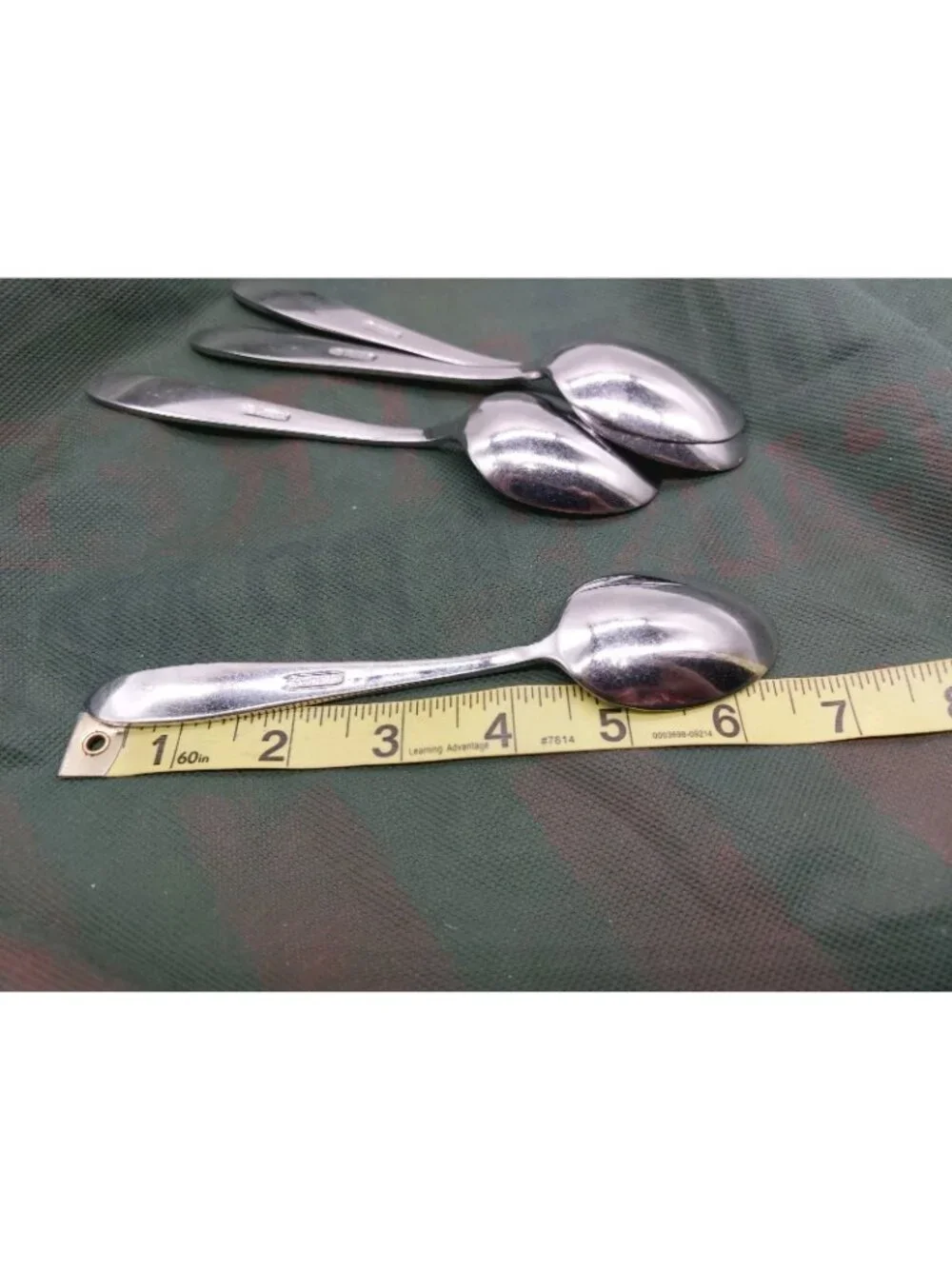 Oneida Taylor Everyday Flatware Soup Spoons Set 4 18/0 Stainless Steel 6.5